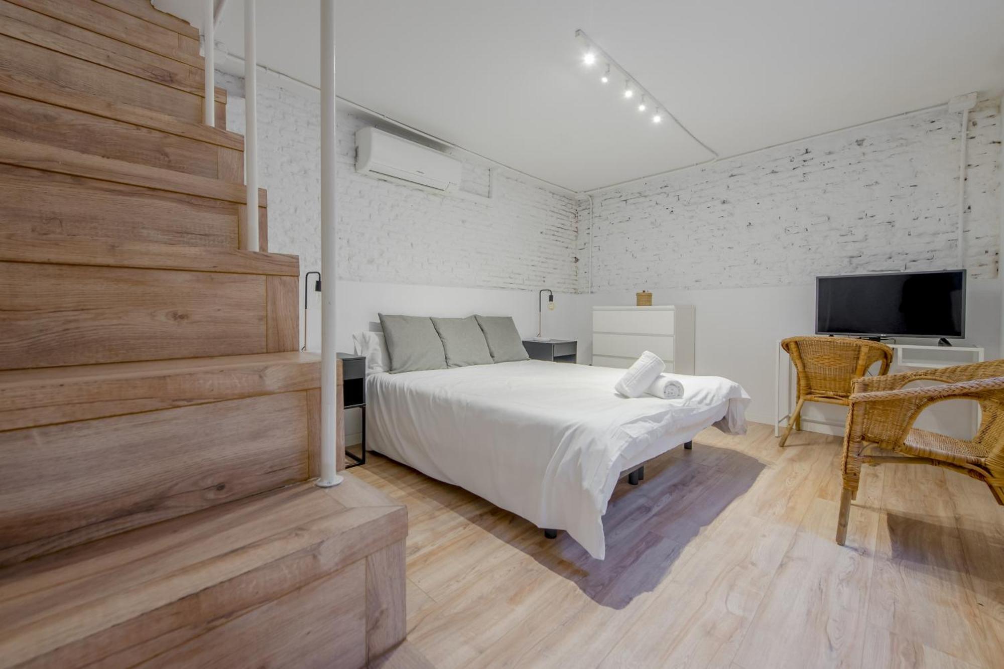 Modern Apt Para 7Pax En Chamberi-Ponzano Madrid Exterior photo