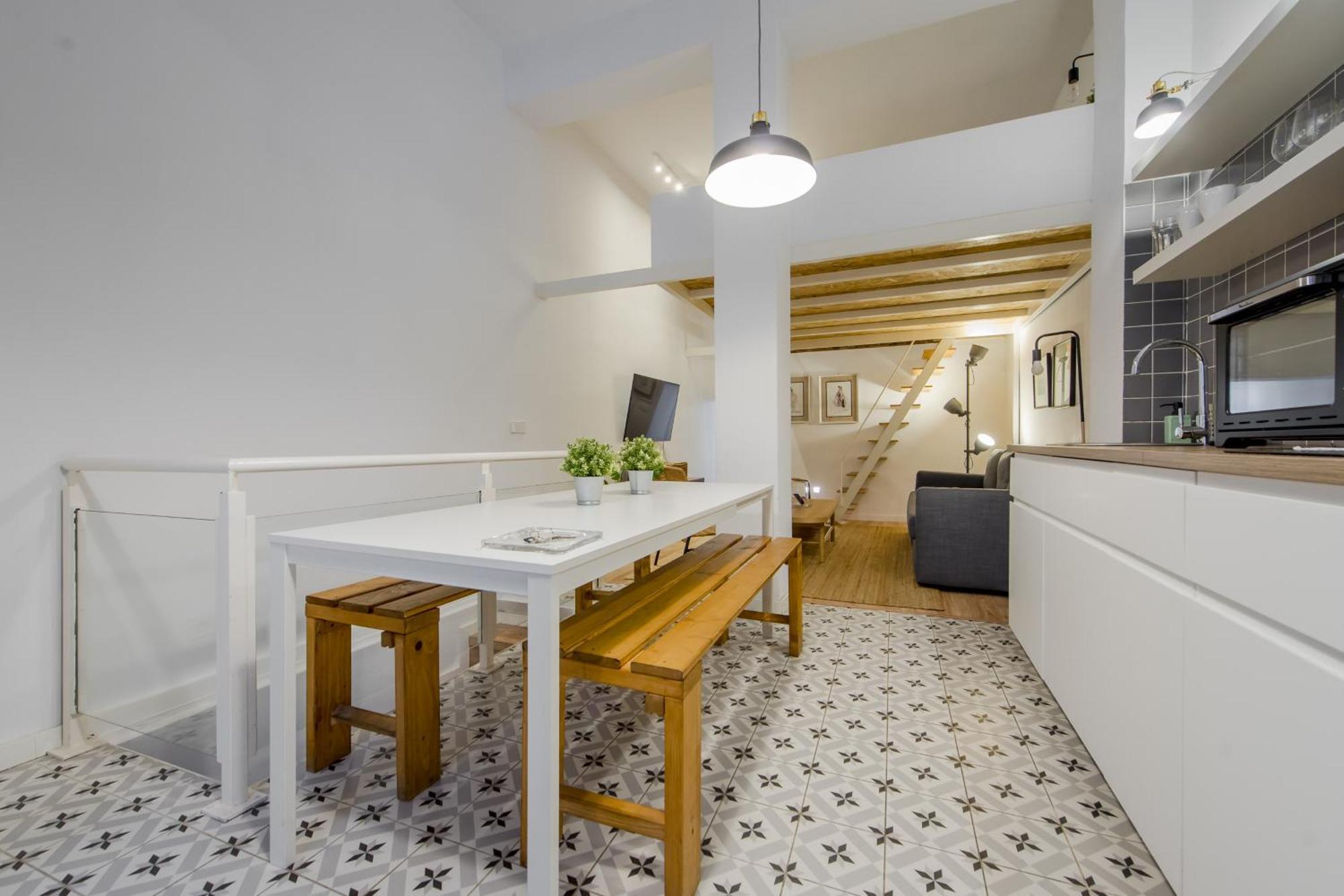 Modern Apt Para 7Pax En Chamberi-Ponzano Madrid Exterior photo