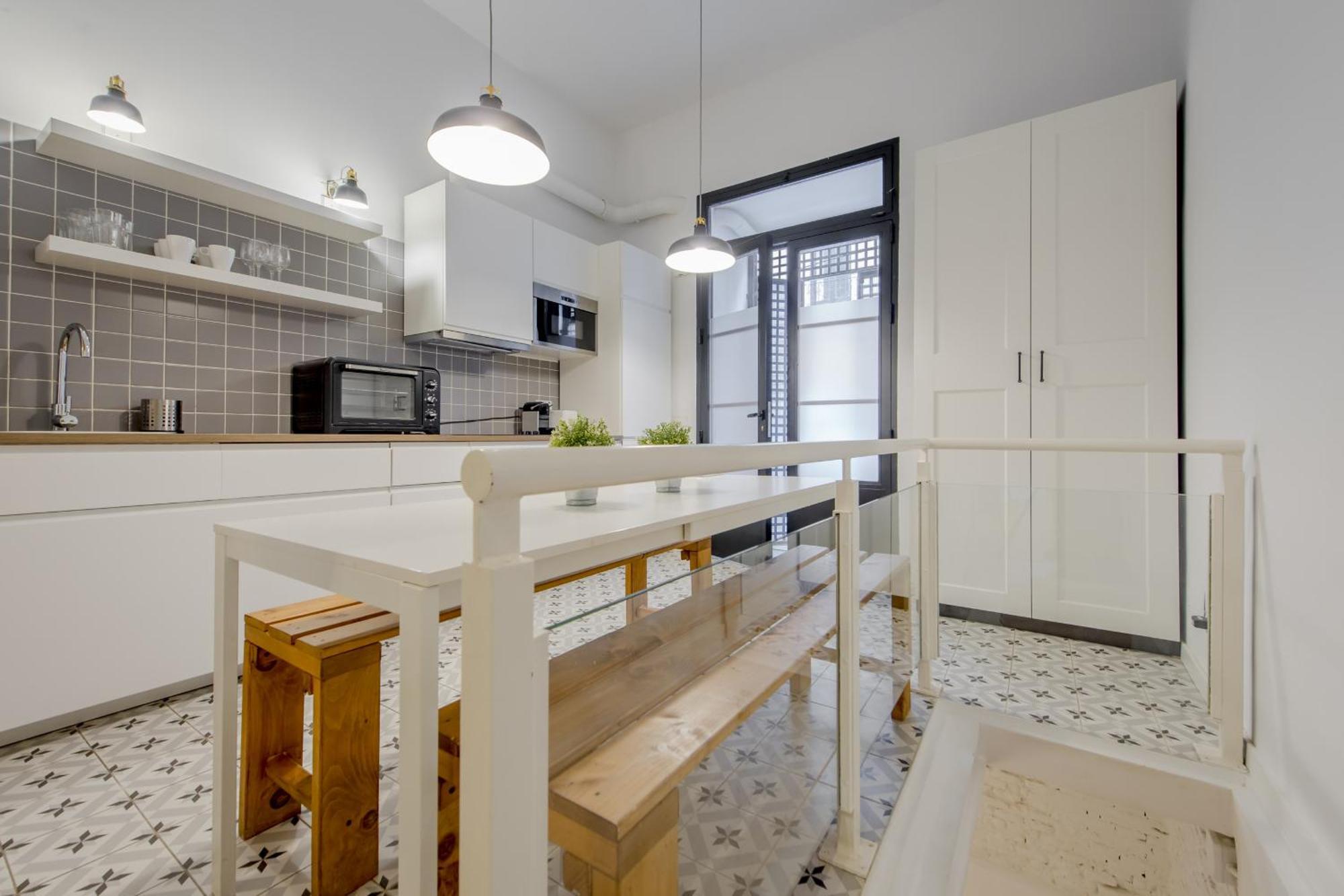 Modern Apt Para 7Pax En Chamberi-Ponzano Madrid Exterior photo