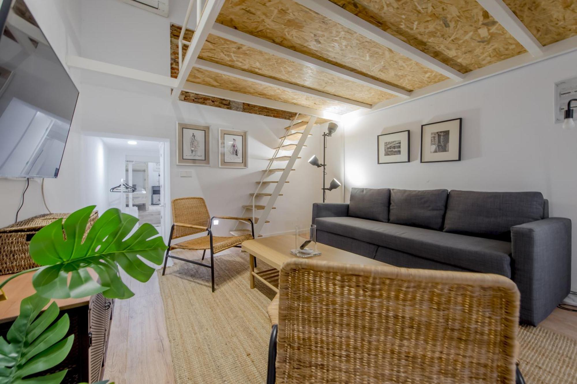 Modern Apt Para 7Pax En Chamberi-Ponzano Madrid Exterior photo