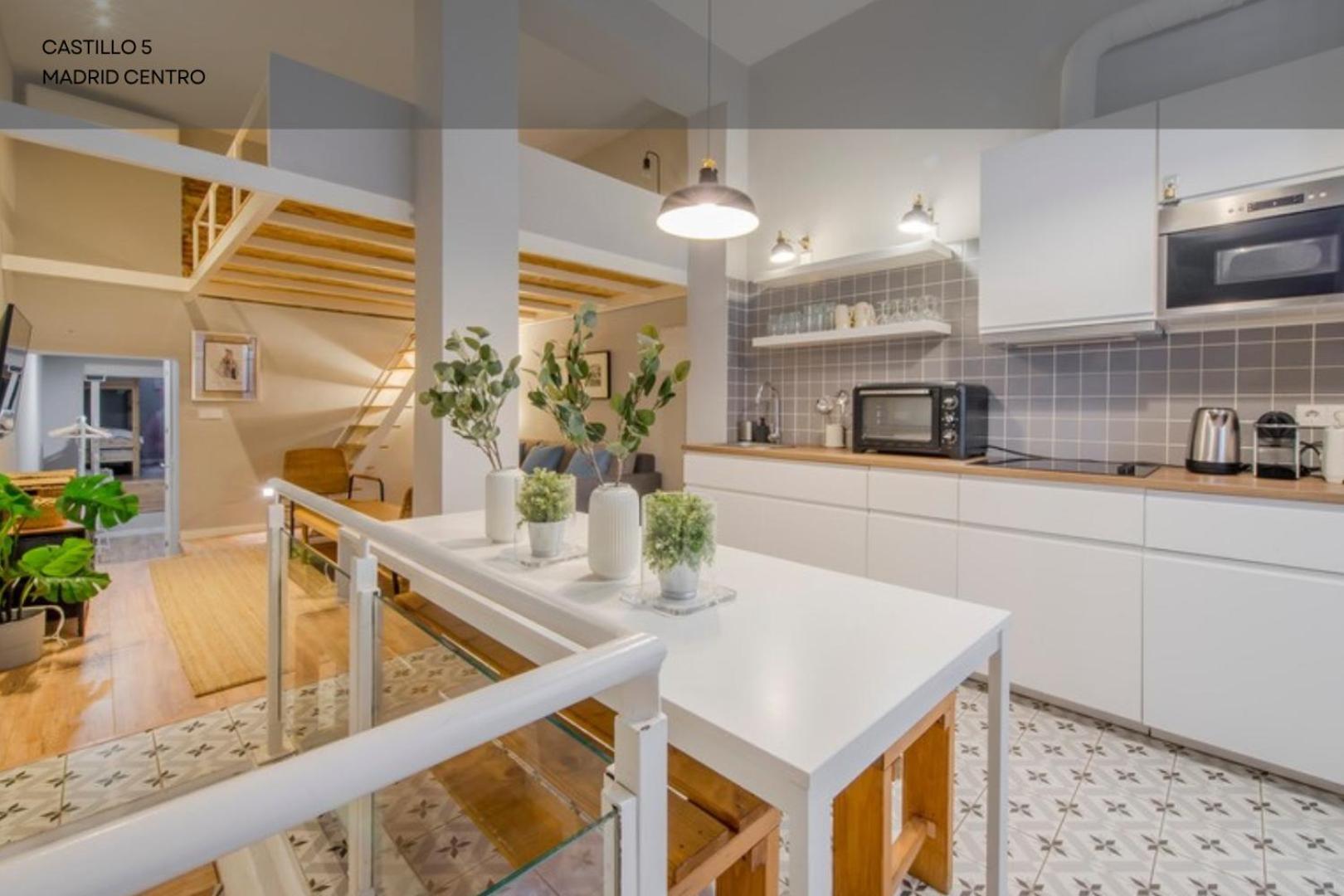 Modern Apt Para 7Pax En Chamberi-Ponzano Madrid Exterior photo